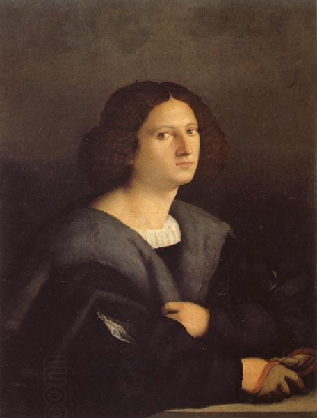 Palma Vecchio Portrait of a Man oil painting picture